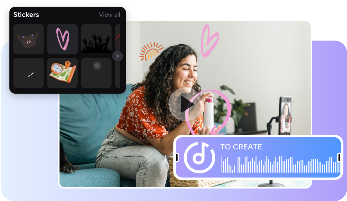 Hochwertige Medienressourcen, um Ihre Videos zum Leben zu erwecken